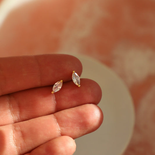 MARQUISE CZ STUDS